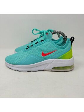 Nike Air Max Motion 2 Womens Size 7 Teal Volt Running Shoes CW5602-300